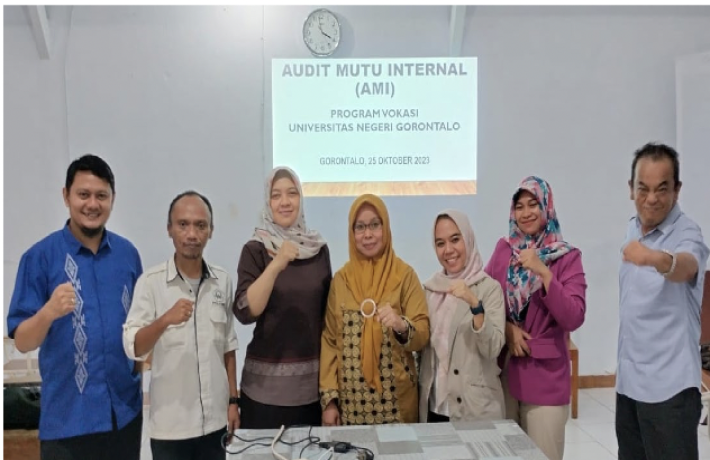 Lewati Audit Mutu Internal, Program Vokasi UNG Optimis Menjadi Favorit di Gorontalo