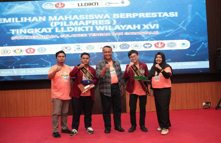 UNG Raih Prestasi Membanggakan pada Pilmapres LLDIKTI XVI Tahun 2025: Juara 1 Program Diploma dan Juara 3 Program Sarjana