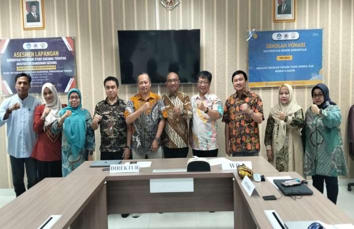Asesmen Lapangan Program Studi Sarjana Terapan Arsitektur Bangunan Gedung Program Vokasi UNG 