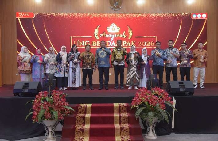 Sekolah Vokasi Raih Emas, UNG Berikan Apresiasi Lewat Anugerah UNG Berdampak 2026