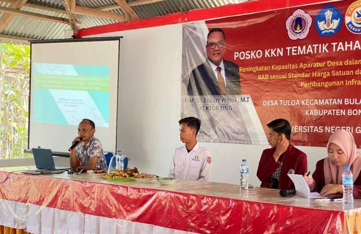 Peningkatan Kapasitas Aparatur Desa dalam Penyusunan RAB sesuai Standar Harga Satuan  dalam Kegiatan Pembangunan Infrastruktur Desa
